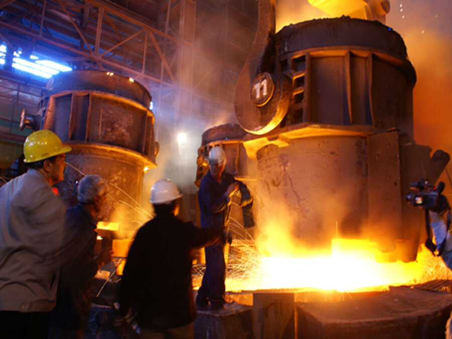 1010 - رشد بیش از ۹ درصدی تولید فولاد ایران