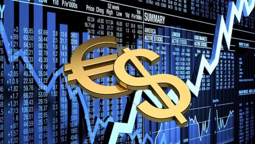 usd eur 522x295 - تحلیل تکنیکال جفت ارز یورو به دلار در بازار فارکس | ۱۴۰۰/۰۲/۲۷